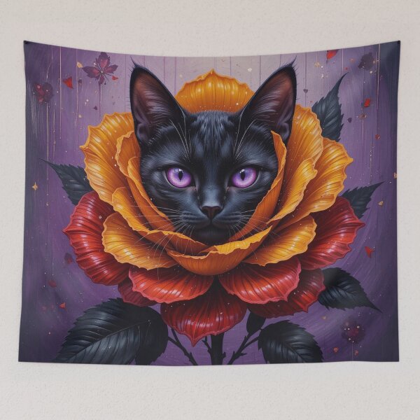 Aperçu de l'œuvre Chat en rose créée et vendue par RaF71PrO.
