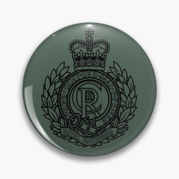 Item preview, CR Royal Engineers colourless  designed and sold by Auburn-Art.