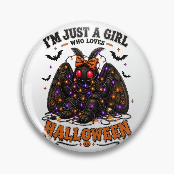 Item preview, ⭐ CRYPT OR TREAT COLLECTION - CRYPTID - MOTHGIRL TANGLED IN HALLOWEEN LIGHTS - GIRL - Point Pleasant, West Virginia USAhina designed and sold by WheelieGdArt.