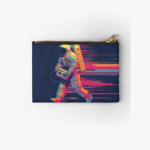 Item preview, Colorful astronaut walking fast designed and sold by anytka.