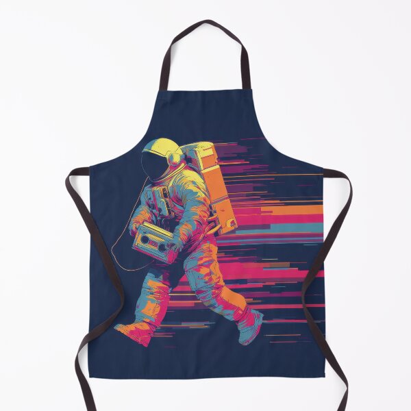 Item preview, Colorful astronaut walking fast designed and sold by anytka.