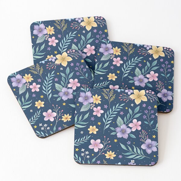 Item preview, Colorful floral pattern designed and sold by trendspatterns.