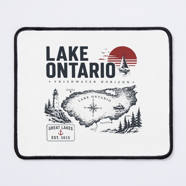 Item preview, Lake Ontario - Freshwater Horizon - Great Lakes - Est. 1615 - Toronto - Rochester designed and sold by onlytiggokk.