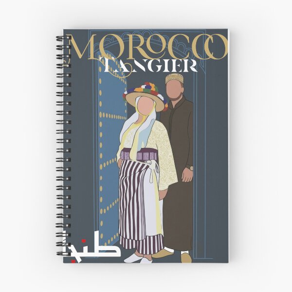 Item preview, Tangier Morocco Couple In Traditional Jebli Culture Attire designed and sold by Aelmajaoui.