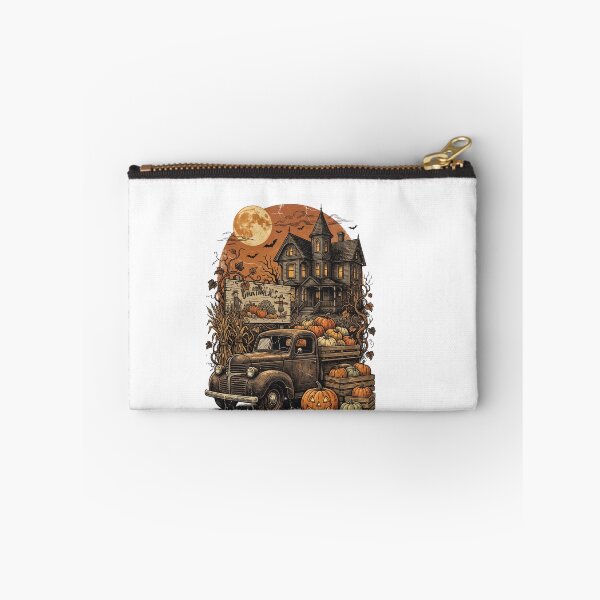 Item preview, Jack-o-Lantern Haunted Village Scene designed and sold by Tee Studio.
