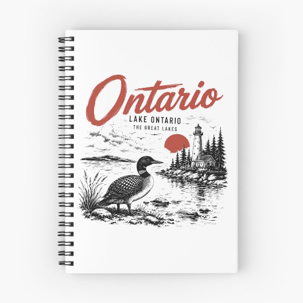 Item preview, Lake Ontario - Ontario - The Great Lakes - Loon designed and sold by onlytiggokk.