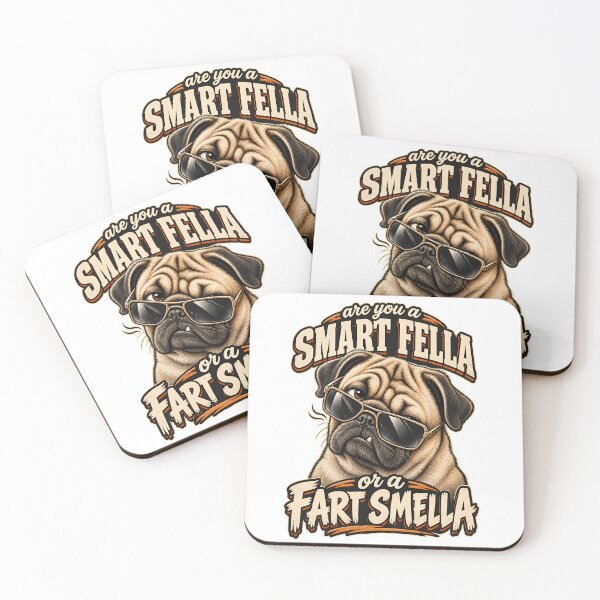 Item preview, Are You A Smart Fella T-Shirt, Funny Pug Lover Gift, Sarcastic Dog Humor Graphic Tee, Goofy Pet Owner Joke Shirt designed and sold by OUICHA.