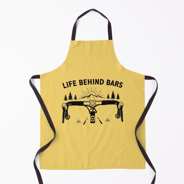Item preview, Fun Biking Humor Life Behind Bars Bicycle Retro Cycling designed and sold by Blok45.