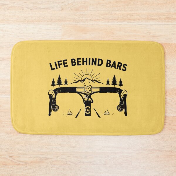 Item preview, Fun Biking Humor Life Behind Bars Bicycle Retro Cycling designed and sold by Blok45.