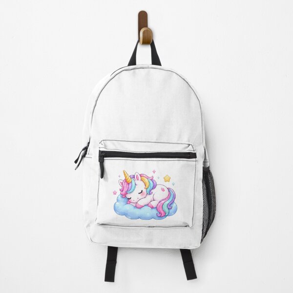 Item preview, Sleeping Rainbow Unicorn on Blue Dream Cloud designed and sold by MySthore.