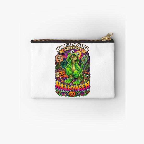 Item preview, ⭐ CRYPT OR TREAT COLLECTION - CRYPTID - LOVELAND FROG IN FROG COSTUME - HOODED FROG ONESIES - GIRL - LOVELAND OHIO CRYPTID designed and sold by WheelieGdArt.