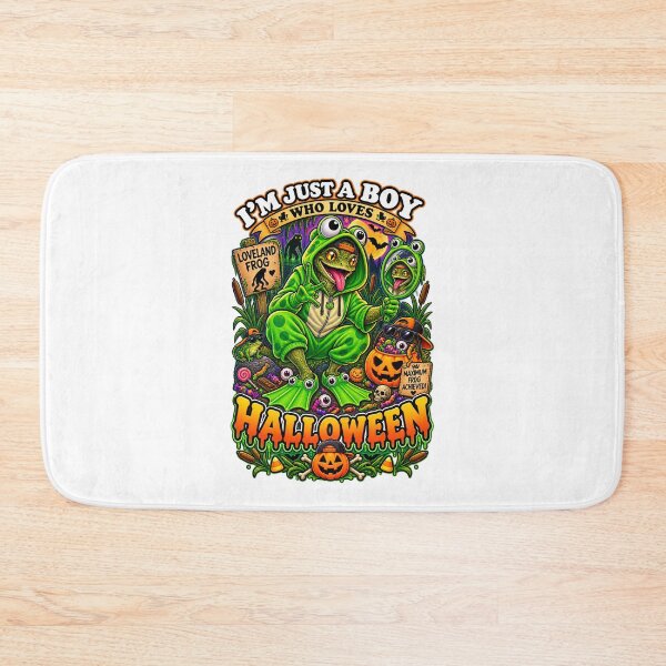 Item preview, ⭐ CRYPT OR TREAT COLLECTION - CRYPTID - LOVELAND FROG IN FROG COSTUME - HOODED FROG ONESIES - BOY - LOVELAND OHIO CRYPTID designed and sold by WheelieGdArt.