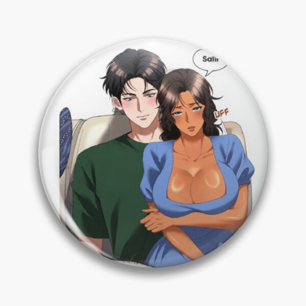 Item preview, Anime Couple Funny Love Scene Sticker designed and sold by MeowLoka ⭐⭐⭐⭐.