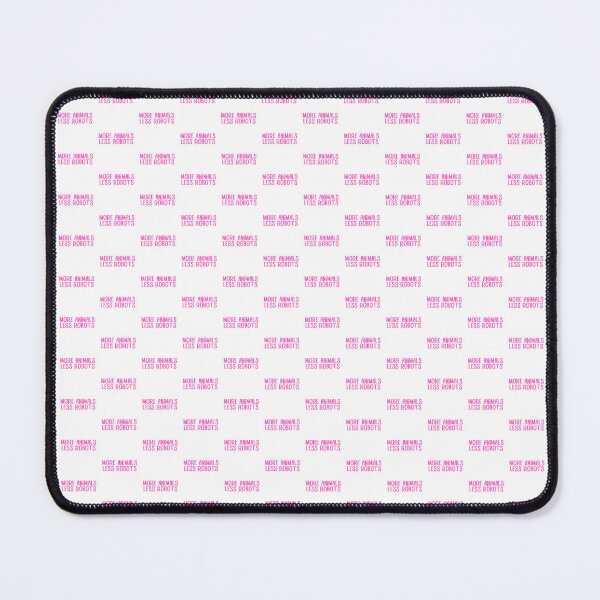 Item preview, More animals, less robots (Pink) designed and sold by hazywares.