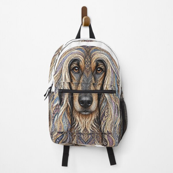 Item preview, Intricate Afghan Hound designed and sold by PaintedbyCarol.