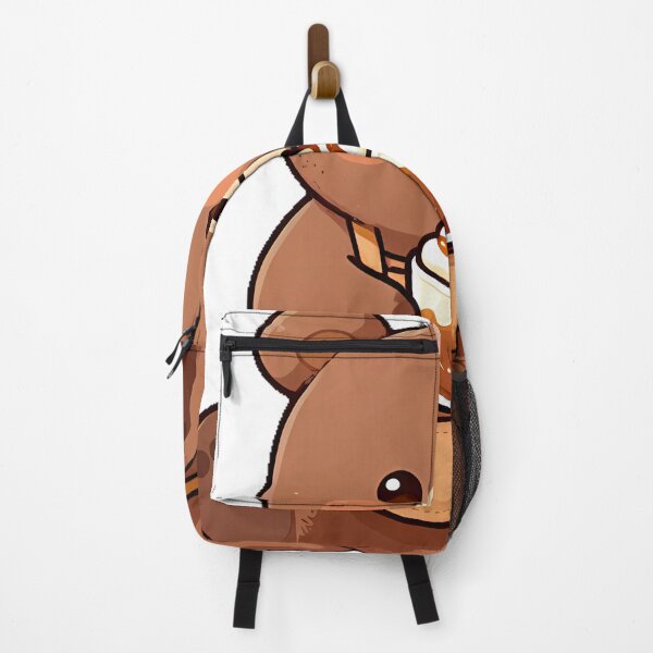 Item preview, Cute Brown Bear Barista with Caramel Macchiato Icon designed and sold by pumsquare.