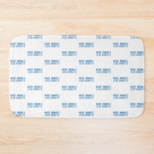 Item preview, More animals, less robots (Blue) designed and sold by hazywares.