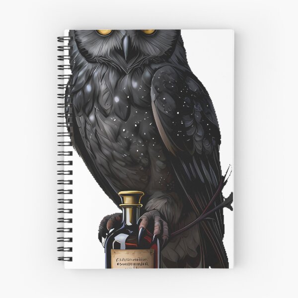 Item preview, Gothic Owl Wolfsbane Elixir designed and sold by IllumeInk.