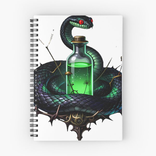Item preview, Gothic Serpent Hemlock Phial designed and sold by IllumeInk.