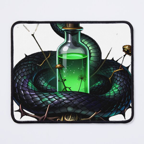 Item preview, Gothic Serpent Hemlock Phial designed and sold by IllumeInk.