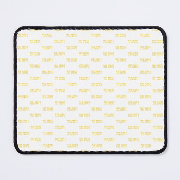 Item preview, More animals, less robots (Yellow) designed and sold by hazywares.
