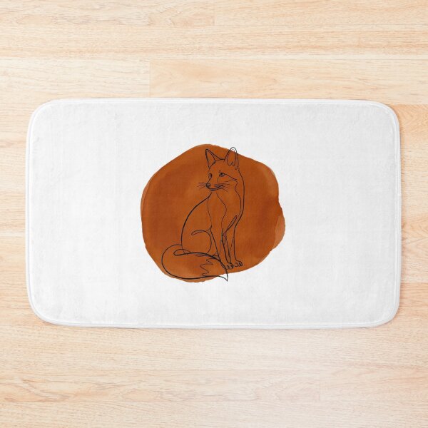 Item preview, Red Fox Boho Line Art Woodland Animal Lover Gift designed and sold by GTFullShop.