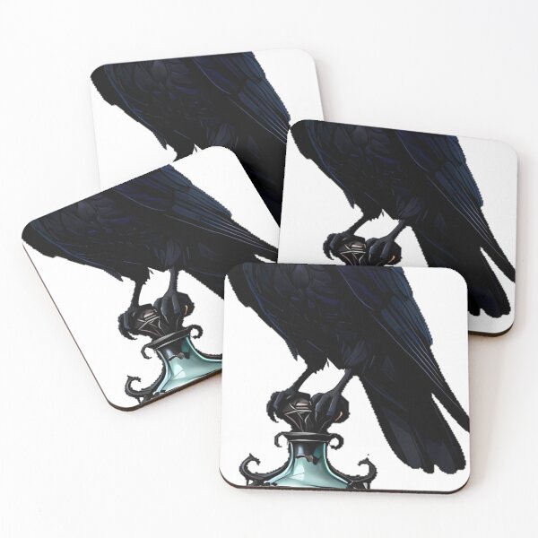 Item preview, Gothic Crow Hemlock Decanter designed and sold by IllumeInk.