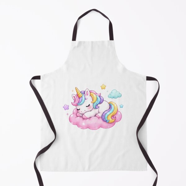 Item preview, Sleeping Pastel Unicorn on Pink Dream Cloud designed and sold by MySthore.