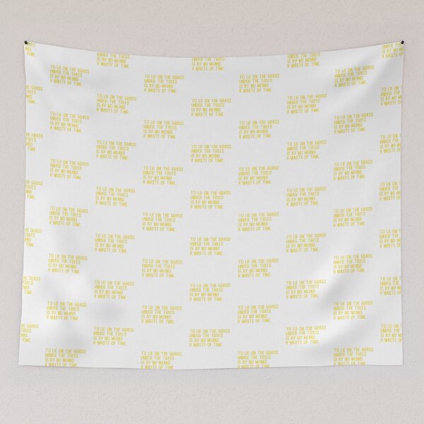 Item preview, To lie on the grass is no waste of time designed and sold by hazywares.