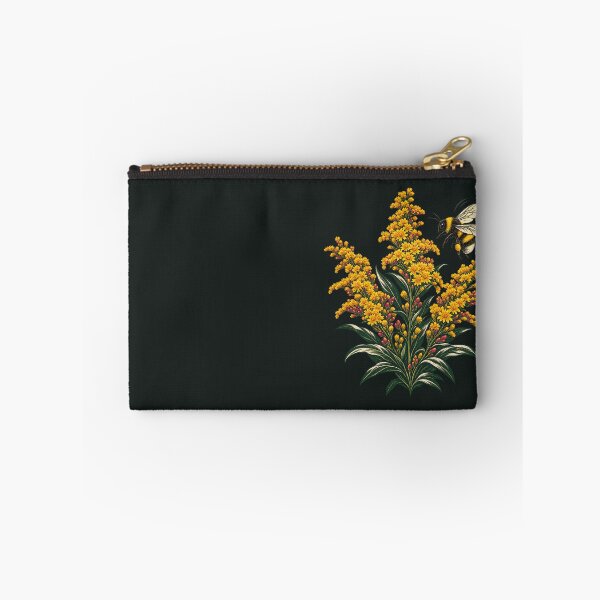 Item preview, Bumblebee Among Goldenrod Blooms designed and sold by VoyteksDesigns.