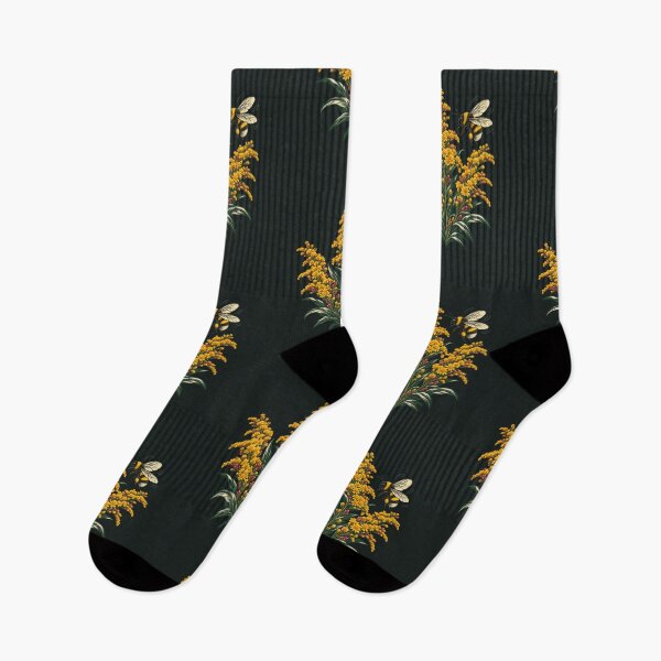 Item preview, Bumblebee Among Goldenrod Blooms designed and sold by VoyteksDesigns.
