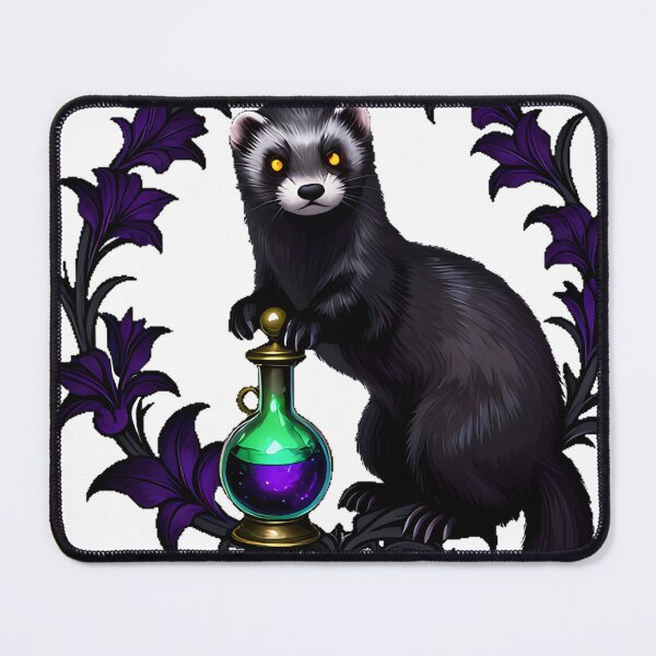Item preview, Gothic Ferret Nightshade Phial designed and sold by IllumeInk.