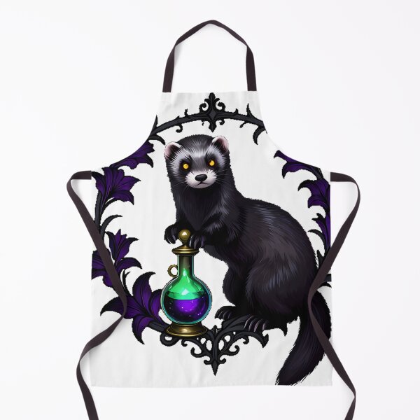 Item preview, Gothic Ferret Nightshade Phial designed and sold by IllumeInk.