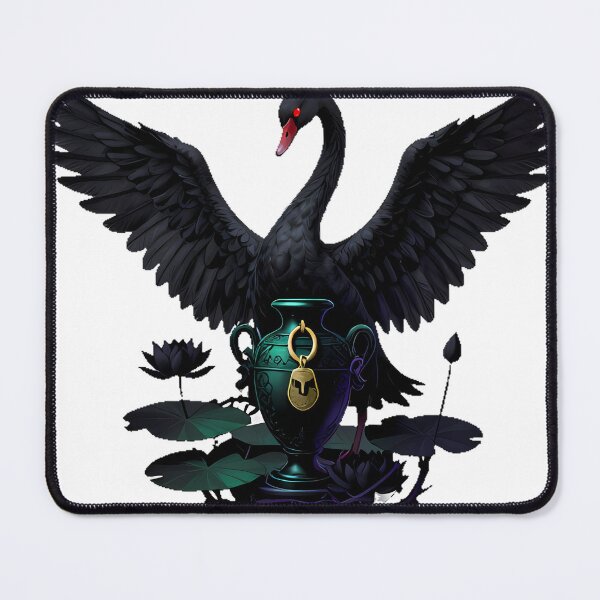 Item preview, Gothic Swan Strychnine Urn designed and sold by IllumeInk.