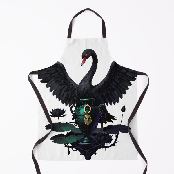 Item preview, Gothic Swan Strychnine Urn designed and sold by IllumeInk.