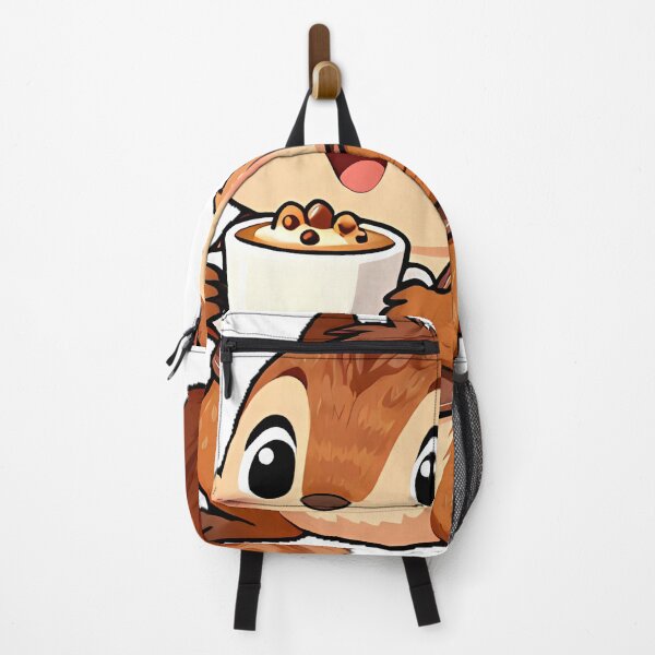 Item preview, Cute Chipmunk Barista with Roasted Chestnut Latte Icon designed and sold by pumsquare.