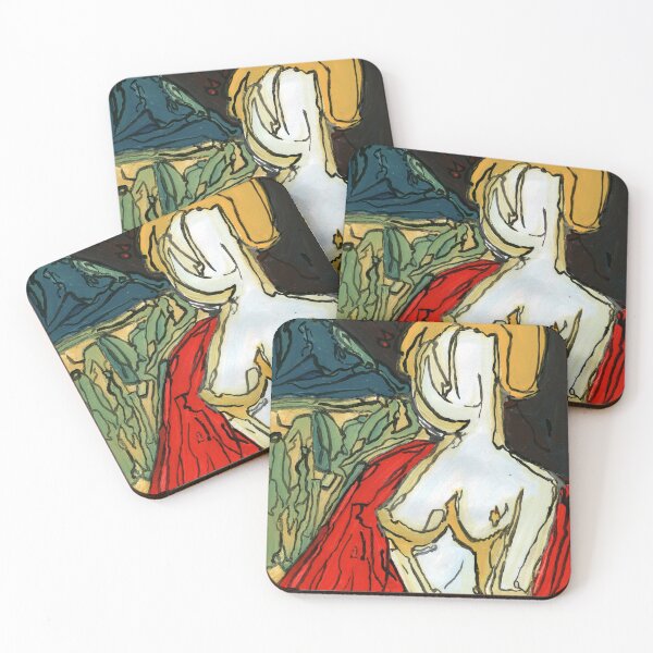 Item preview, The Fallen Madonna – Allo Allo Van Klomp Homage Art designed and sold by Dwaalhaas.com.