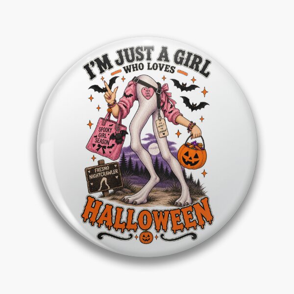 Item preview, ⭐ CRYPT OR TREAT COLLECTION - CRYPTID - FRESNO NIGHTCRAWLER IN COSTUME - GIRL - Fresno, California USA designed and sold by WheelieGdArt.