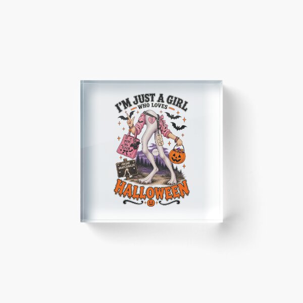Item preview, ⭐ CRYPT OR TREAT COLLECTION - CRYPTID - FRESNO NIGHTCRAWLER IN COSTUME - GIRL - Fresno, California USA designed and sold by WheelieGdArt.