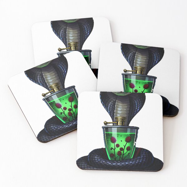 Item preview, Gothic Serpent Ricin Flask designed and sold by IllumeInk.