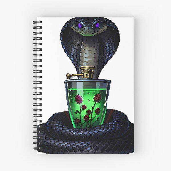 Item preview, Gothic Serpent Ricin Flask designed and sold by IllumeInk.