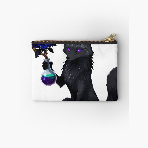 Item preview, Gothic Fox Monkshood Flask designed and sold by IllumeInk.