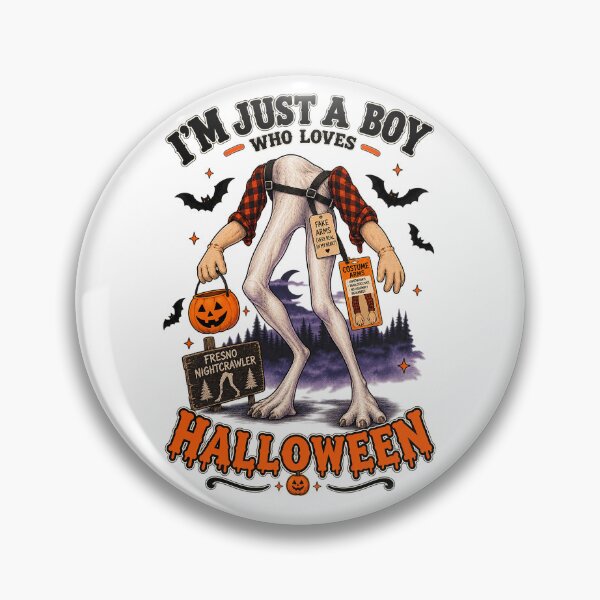 Item preview, ⭐ CRYPT OR TREAT COLLECTION - CRYPTID - FRESNO NIGHTCRAWLER IN COSTUME - BOY - Fresno, California USA designed and sold by WheelieGdArt.