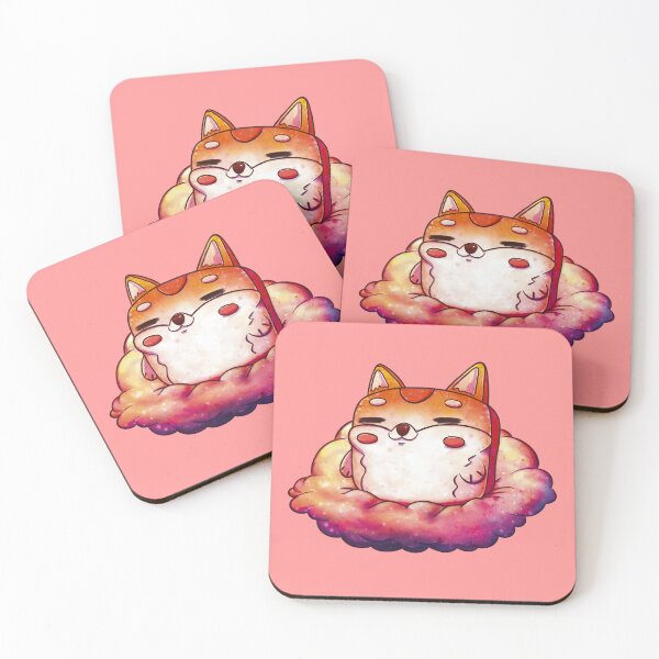 Item preview, Cloud Floating Shiba designed and sold by HeiWaveArt.