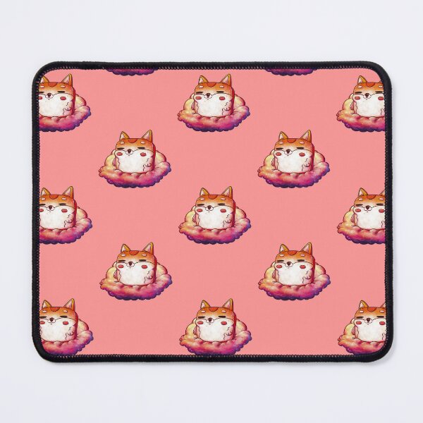 Item preview, Cloud Floating Shiba designed and sold by HeiWaveArt.