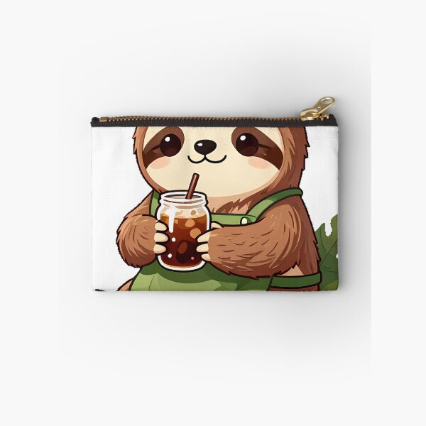 Item preview, Cute Sloth Barista with Slow-Drip Cold Brew Coffee Icon designed and sold by pumsquare.