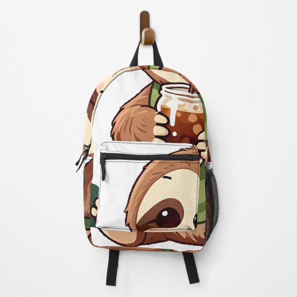 Item preview, Cute Sloth Barista with Slow-Drip Cold Brew Coffee Icon designed and sold by pumsquare.