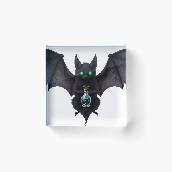 Item preview, Gothic Bat Belladonna Phial designed and sold by IllumeInk.