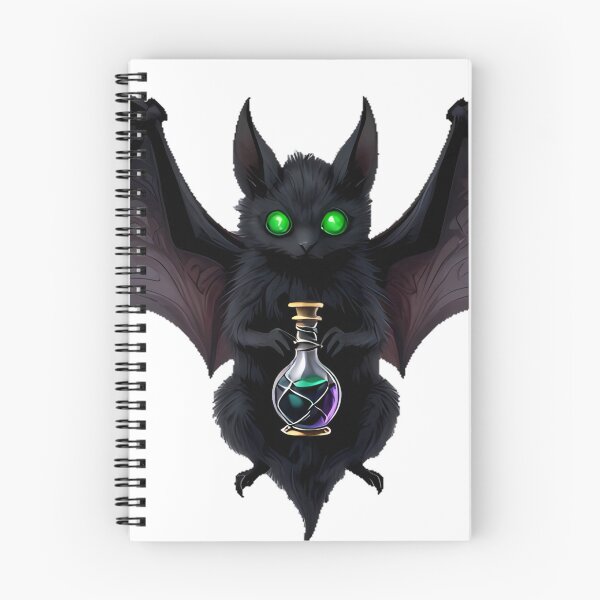 Item preview, Gothic Bat Belladonna Phial designed and sold by IllumeInk.