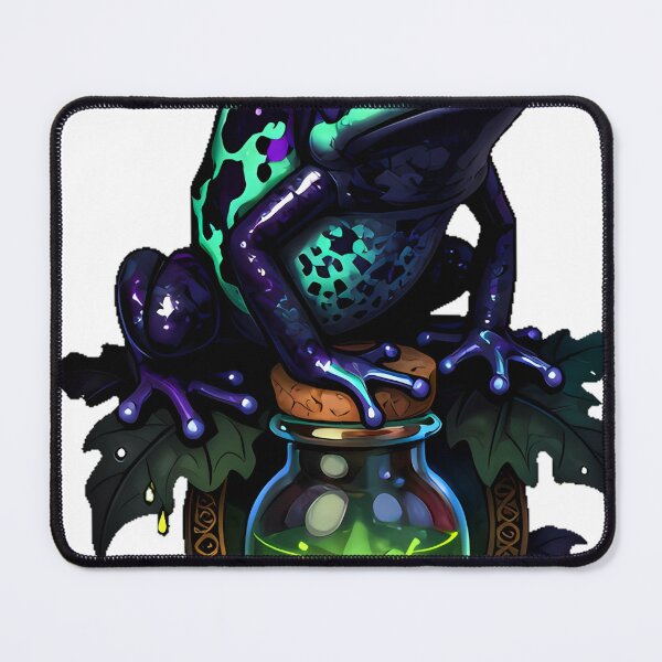 Item preview, Gothic Toad Dart Frog Vial designed and sold by IllumeInk.